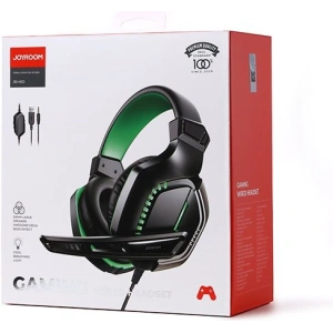 Kup Gaming-Kopfhörer Joyroom 3,5mm Mini-Jack mit Fernbedienung und Mikrofon schwarz (JR-HG1 green) - JYR308 - {ean13} - Sklep Home Screen