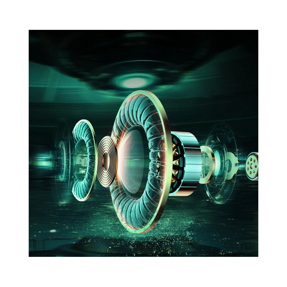 Słuchawki gamingowe Joyroom 3,5mm mini jack z pilotem i mikrofonem czarny (JR-HG1 green)