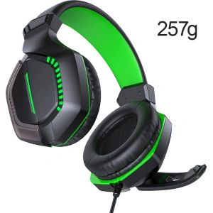 Buy Joyroom Gaming 3.5mm mini jack with remote control and microphone for players black (JR-HG1 green) - JYR308 - {ean13} - Home Screen Store Europe