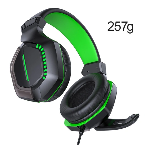 Buy Joyroom Gaming 3.5mm mini jack with remote control and microphone for players black (JR-HG1 green) - JYR308 - {ean13} - Home Screen Store Europe