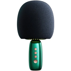 Kup Bezprzewodowy mikrofon do karaoke Joyroom z głośnikiem Bluetooth 5.0 2500mAh zielony (JR-K3 green) - JYR310 - {ean13} - Sklep Home Screen