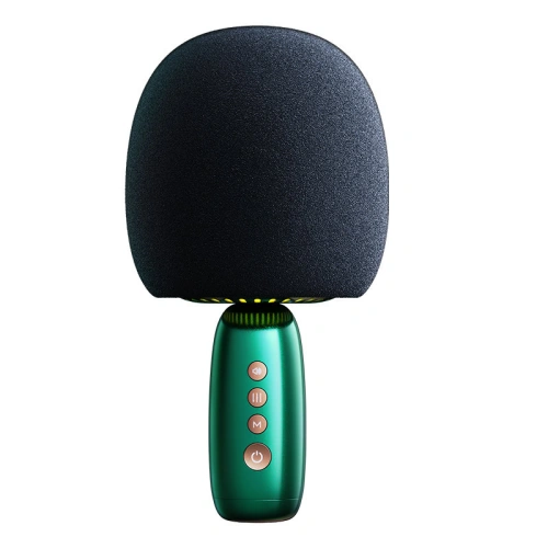 Kup Vezeték nélküli karaoke mikrofon Joyroom Bluetooth 5.0 hangszóróval 2500mAh zöld (JR-K3 green) - JYR310 - {ean13} - Sklep Home Screen