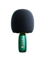 Vezeték nélküli karaoke mikrofon Joyroom Bluetooth 5.0 hangszóróval 2500mAh zöld (JR-K3 green)