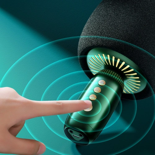 Kup Microfon wireless pentru karaoke Joyroom cu difuzor Bluetooth 5.0 2500mAh verde (JR-K3 green) - JYR310 - {ean13} - Sklep Home Screen