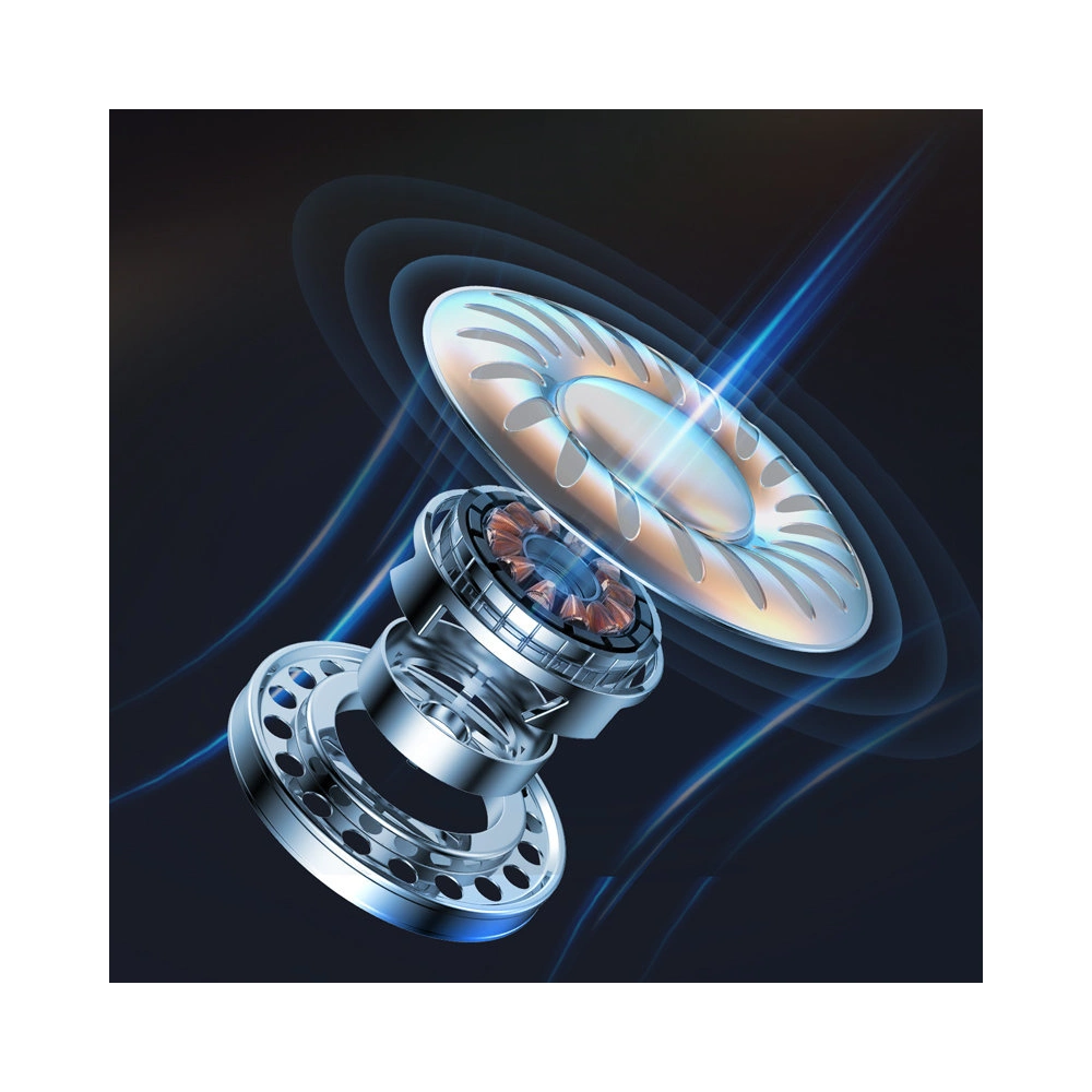 Słuchawki Joyroom USB-C z pilotem i mikrofonem srebrny (JR-EC04 Silver)