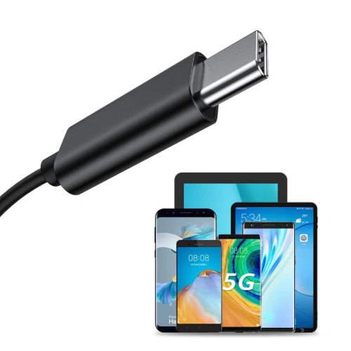 Kup Căști Joyroom USB-C cu telecomandă și microfon argintii (JR-EC04 Silver) - JYR312 - {ean13} - Sklep Home Screen