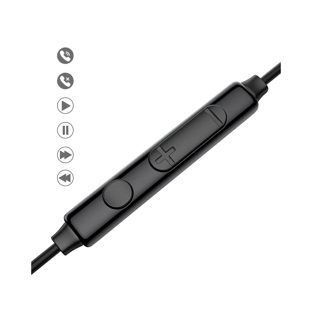 Słuchawki Joyroom USB-C z pilotem i mikrofonem srebrny (JR-EC04 Silver)