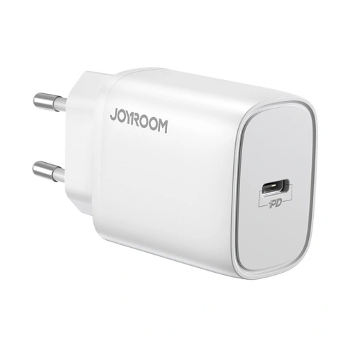 Kup Încărcătorul de rețea Joyroom USB-C PD 20W alb (L-P201) - JYR315 - {ean13} - Sklep Home Screen