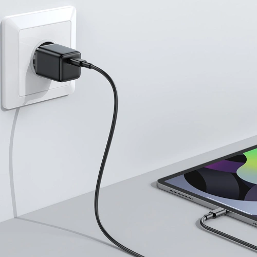 Kup Încărcătorul de rețea Joyroom USB-C PD 25W priză EU negru (L-P251) - JYR317 - {ean13} - Sklep Home Screen