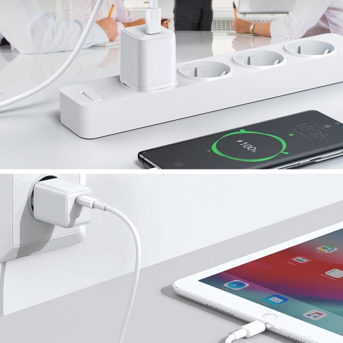 Kup Ładowarka sieciowa Joyroom USB-C 25W 3A wtyczka EU biały (L-P251) - JYR318 - {ean13} - Sklep Home Screen