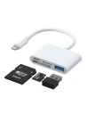 Kup HUB Joyroom OTG Lightning - USB 3.2 Gen 1 (3.0, 3.1 Gen 1)/SD, TF-Kartenleser/weißer Lightning (S-H142 white) - JYR319 - {ean13} - Sklep Home Screen