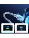 Kup Kabel Joyroom USB/Lightning Audio LED 2,4A 1,2m grau (S-1230N16) - JYR321 - {ean13} - Sklep Home Screen