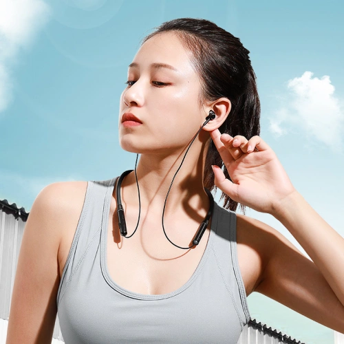 Kup Kabellose Joyroom Sport-Bluetooth-Nackenband-Kopfhörer schwarz (JR-D6) - JYR325 - {ean13} - Sklep Home Screen