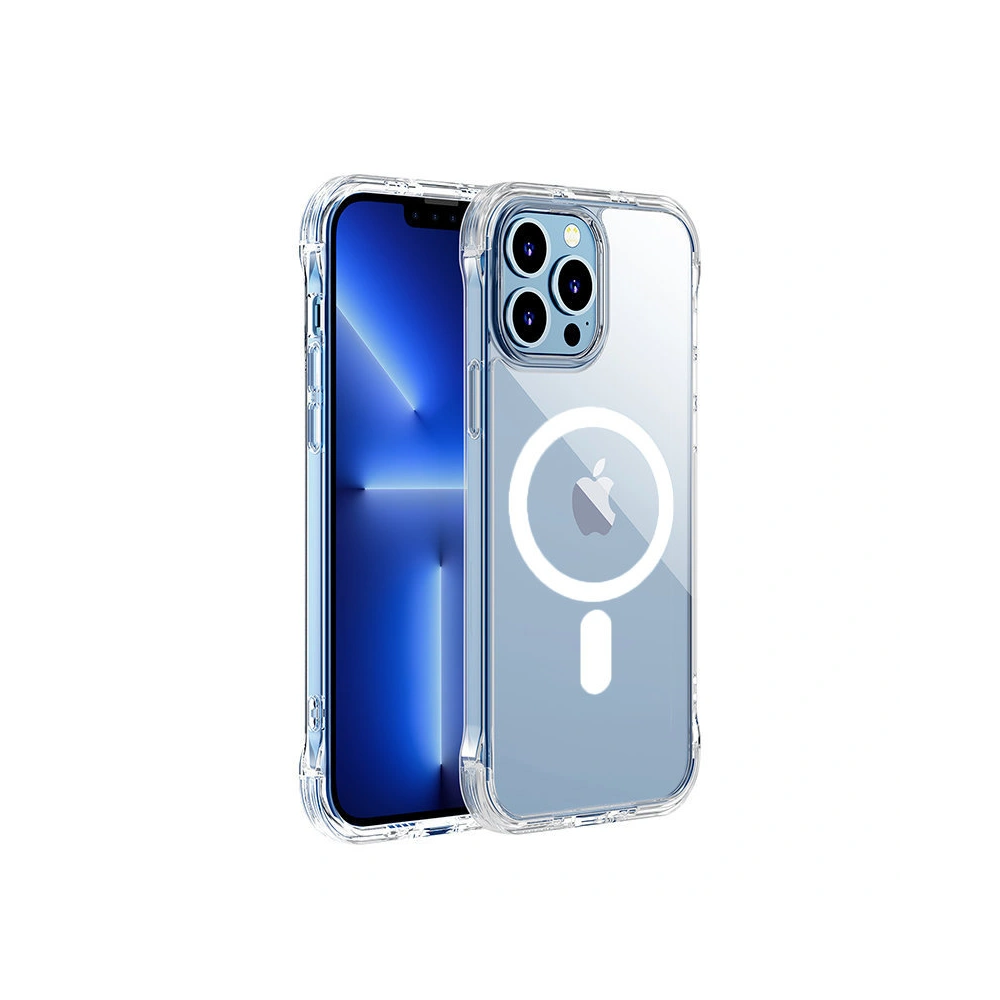 Etui Joyroom Magnetic Defender MagSafe Apple iPhone 13 Pro przezroczysty