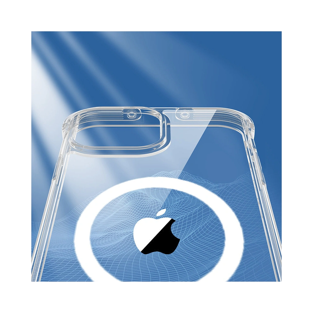 Etui Joyroom Magnetic Defender MagSafe Apple iPhone 13 Pro przezroczysty