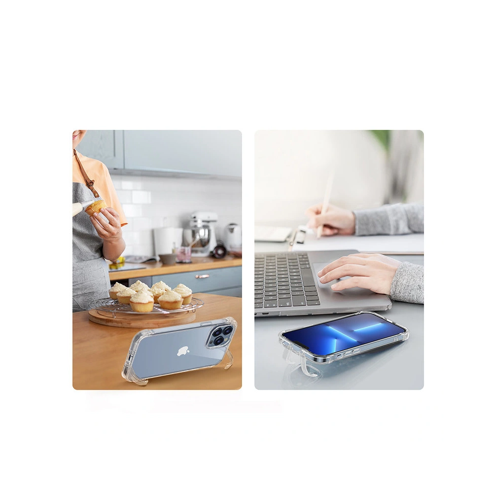 Etui Joyroom Magnetic Defender MagSafe Apple iPhone 13 Pro przezroczysty