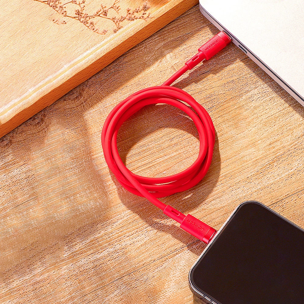 Kabel Joyroom USB-C/Lightning PD 20W 1,2m czerwony (S-1224N9)