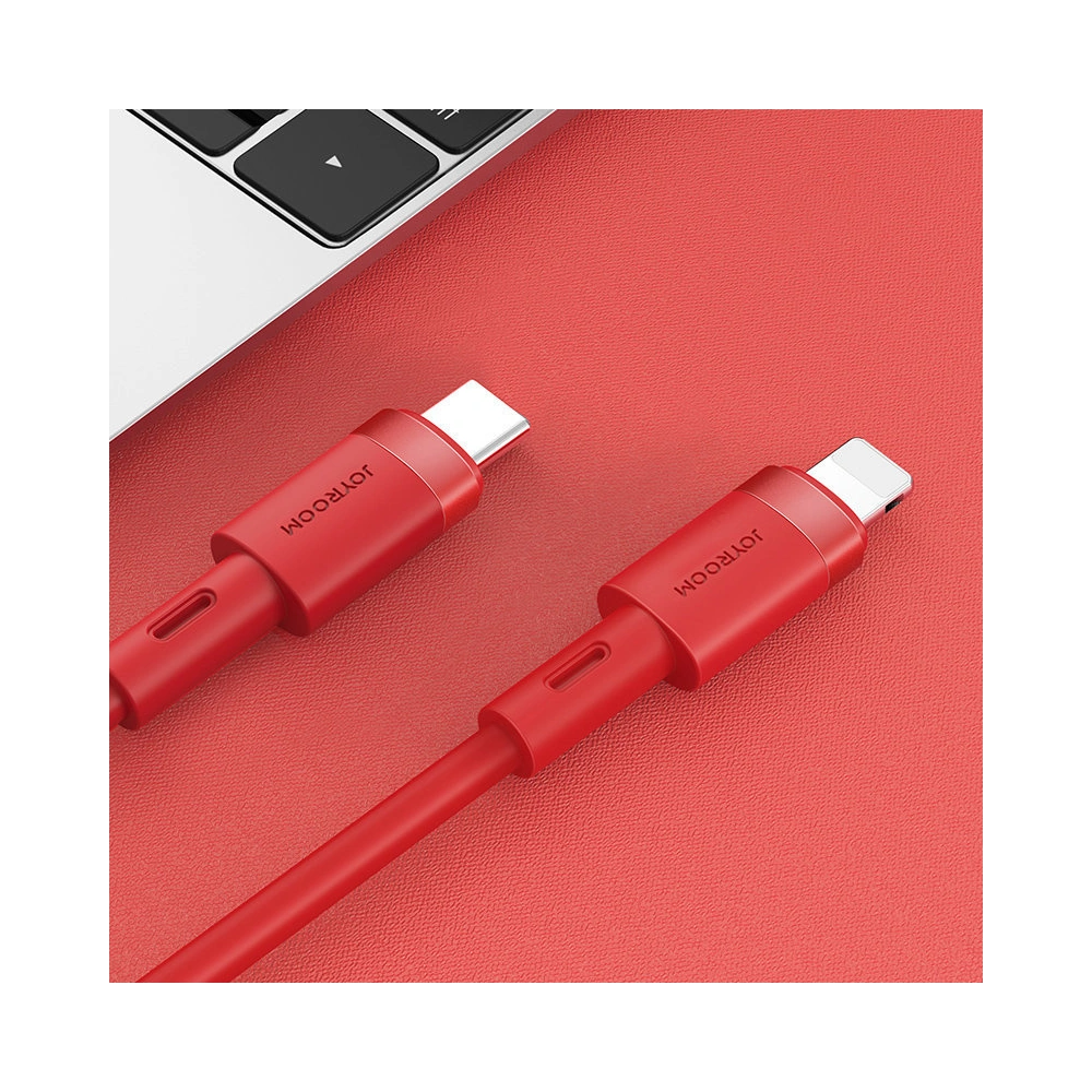 Kabel Joyroom USB-C/Lightning PD 20W 1,2m czerwony (S-1224N9)