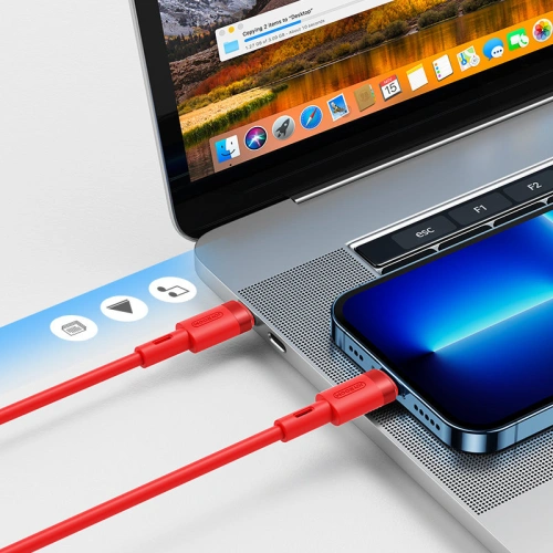 Kup Kabel Joyroom USB-C/Lightning PD 20W 1,2m rot (S-1224N9) - JYR331 - {ean13} - Sklep Home Screen