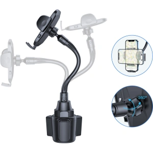 Buy Joyroom car phone holder for cup holder black (JR-ZS259) - JYR332 - {ean13} - Home Screen Store Europe