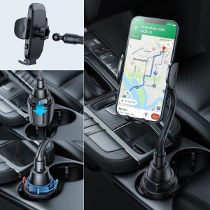 Kup Autohalter Joyroom für den Becherhalter schwarz (JR-ZS259) - JYR332 - {ean13} - Sklep Home Screen