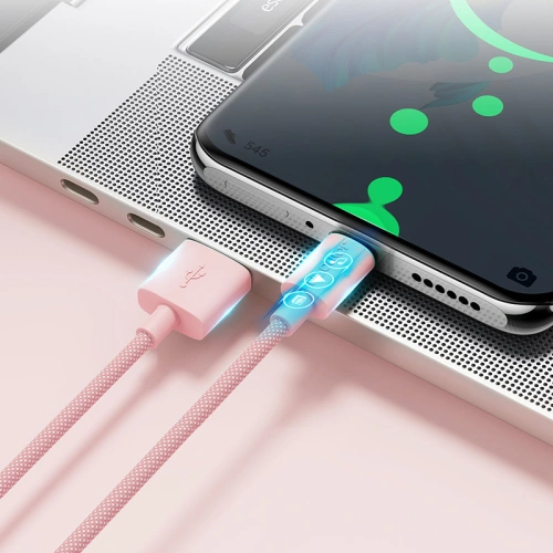 Buy Joyroom cable USB cable - Lightning charging / data transmission 1m pink (S-1030M13) - JYR334 - {ean13} - Home Screen Store Europe