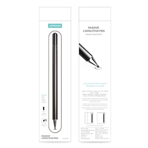 Buy Joyroom Excellent Series Passive Capacitive Stylus Stylus Pen for Smartphone / Tablet Black (JR-BP560S) - JYR335 - {ean13} - Home Screen Store Europe