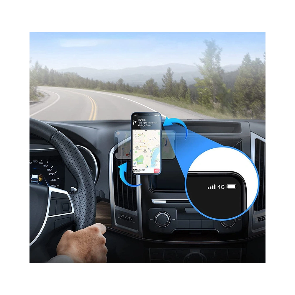 Uchwyt samochodowy magnetyczny samoprzylepny Joyroom na deskę rozdzielczą srebrny (JR-ZS227)