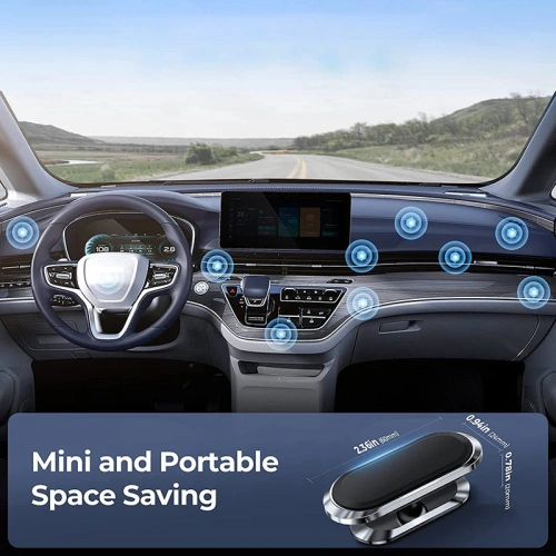 Kup Suport auto magnetic autocolant Joyroom pentru bord argintiu (JR-ZS227) - JYR336 - {ean13} - Sklep Home Screen