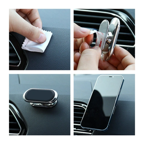 Kup Suport auto magnetic autocolant Joyroom pentru bord argintiu (JR-ZS227) - JYR336 - {ean13} - Sklep Home Screen