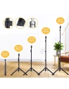 Buy Joyroom ring flash lamp tripod kit for recording live selfie phone holder ring light black (JR-ZS233) - JYR337 - {ean13} - Home Screen Store Europe