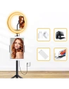 Buy Joyroom ring flash lamp tripod kit for recording live selfie phone holder ring light black (JR-ZS233) - JYR337 - {ean13} - Home Screen Store Europe