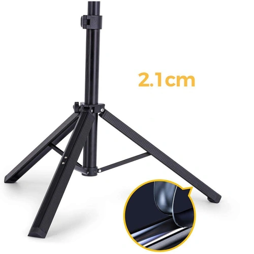 Buy Joyroom ring flash lamp tripod kit for recording live selfie phone holder ring light black (JR-ZS233) - JYR337 - {ean13} - Home Screen Store Europe