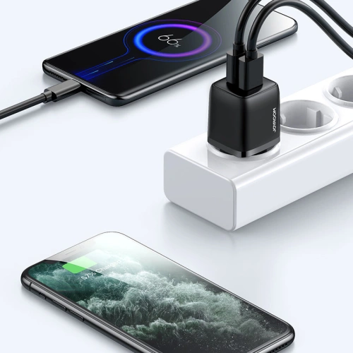 Kup Încărcător de rețea Joyroom 2xUSB 12W 2,4A alb (L-2A121) - JYR338 - {ean13} - Sklep Home Screen