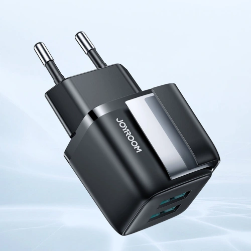 Kup Încărcător de rețea Joyroom 2xUSB 12W 2,4A alb (L-2A121) - JYR338 - {ean13} - Sklep Home Screen