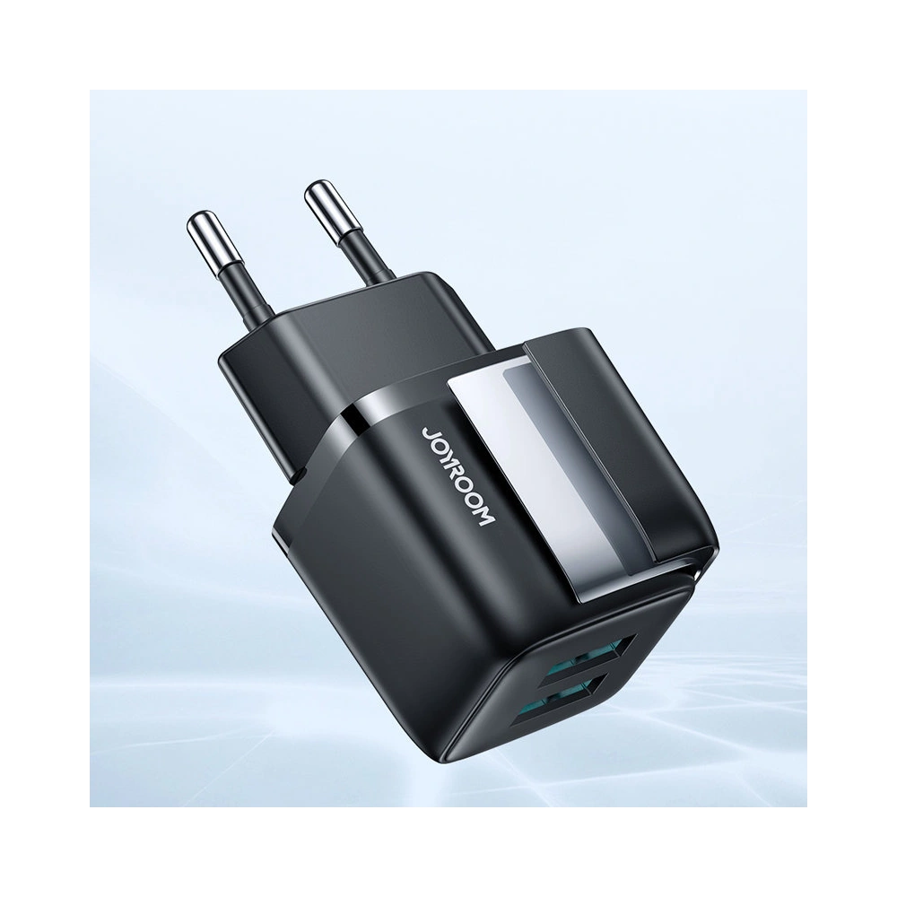 Ładowarka sieciowa Joyroom 2xUSB 12W 2,4A biały (L-2A121)