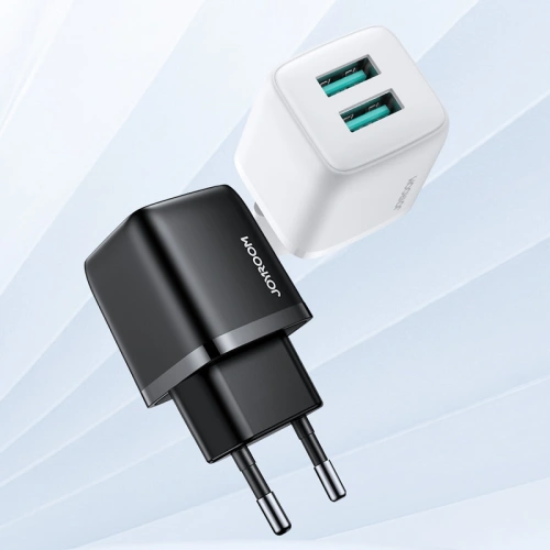 Kup Încărcător de rețea Joyroom 2xUSB 12W 2,4A alb (L-2A121) - JYR338 - {ean13} - Sklep Home Screen