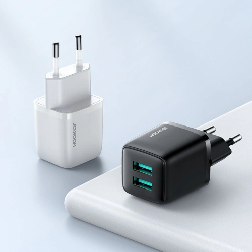 Kup Încărcător de rețea Joyroom 2xUSB 12W 2,4A alb (L-2A121) - JYR338 - {ean13} - Sklep Home Screen