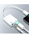 Kup Adapter Joyroom Lightning - Lightning (încărcare) / jack mini de 3,5mm alb (S-Y105) - JYR339 - {ean13} - Sklep Home Screen