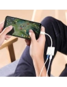 Buy Joyroom universal Lightning adapter - 3.5mm mini jack with charging port white (S-Y105) - JYR339 - {ean13} - Home Screen Store Europe