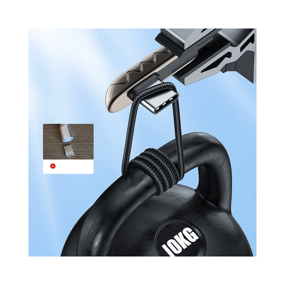 Kabel Joyroom USB/USB-C 3A 1,2m srebrny (S-1230K3)