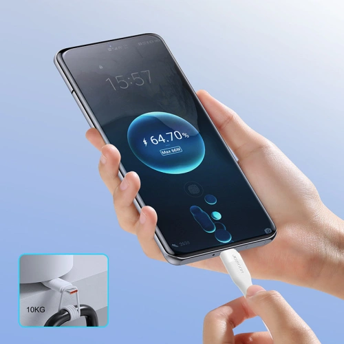 Kup Kábel Joyroom USB/USB-C 6A 1m fehér (S-1060M12) - JYR344 - {ean13} - Sklep Home Screen