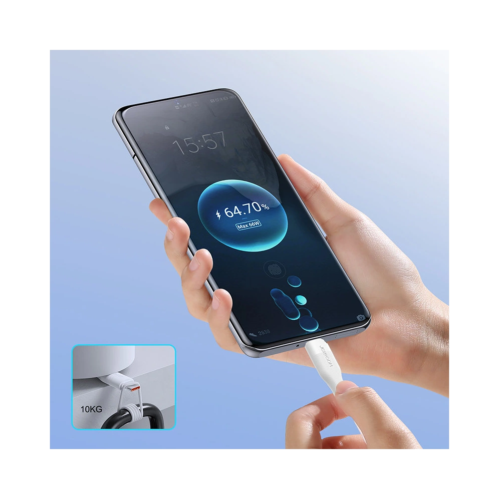 Kabel Joyroom USB/USB-C 6A 1m biały (S-1060M12)