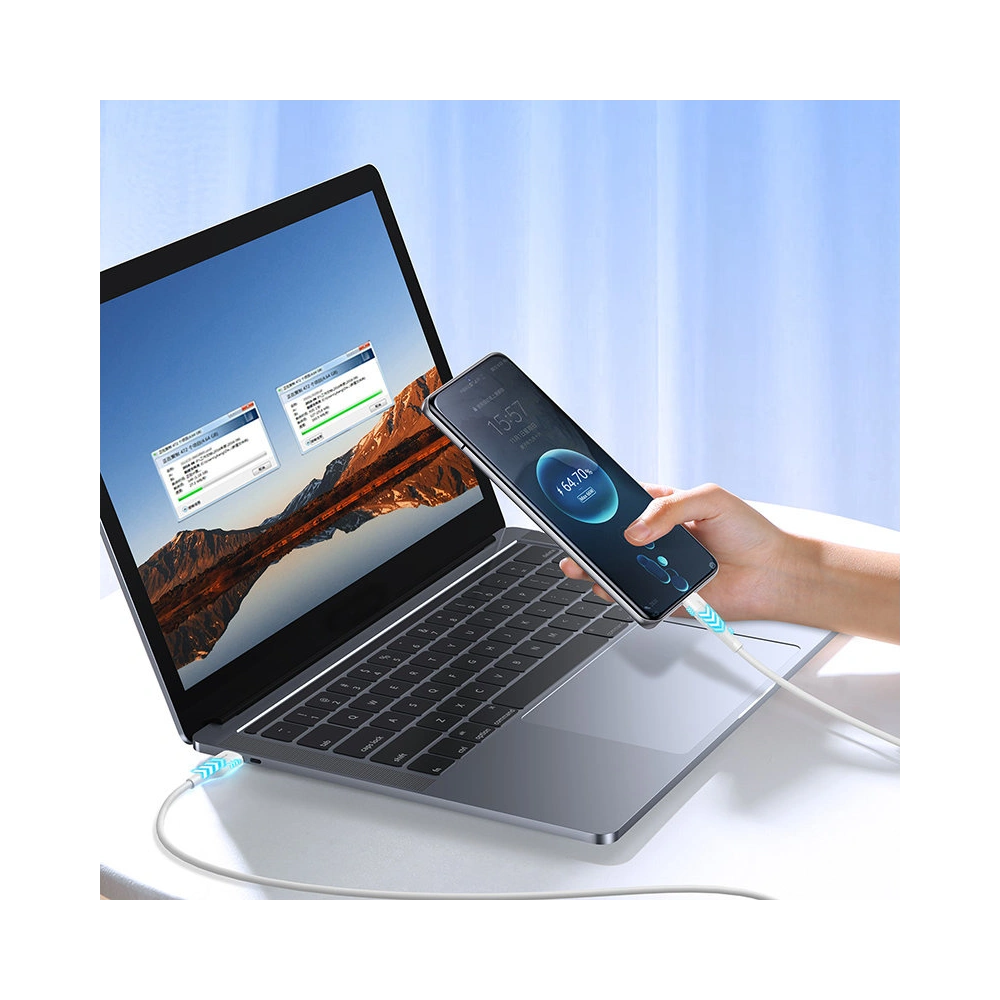 Kabel Joyroom USB/USB-C 6A 1m biały (S-1060M12)