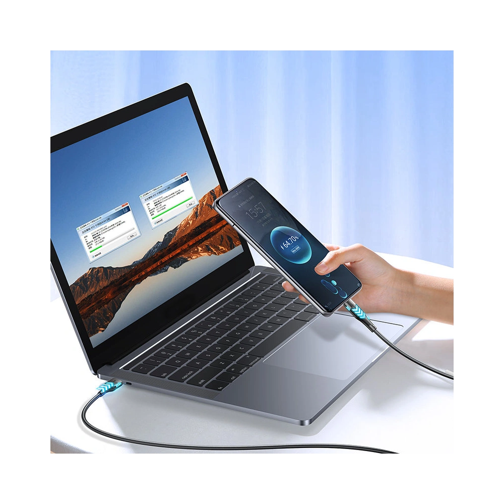 Kabel Joyroom USB/USB-C 6A 1m czarny (S-1060M12)