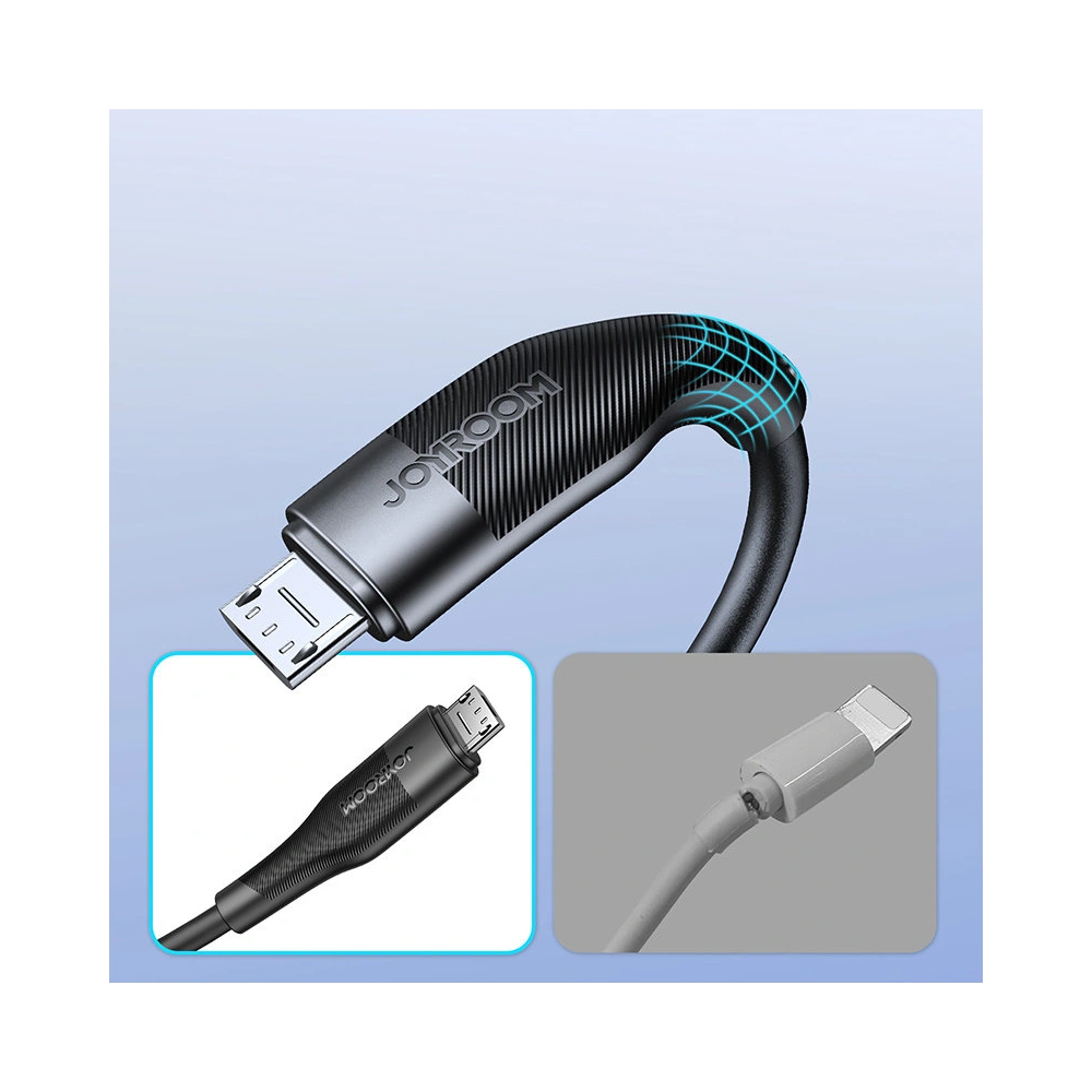 Kabel Joyroom USB/microUSB 3A 1m czarny (S-1030M12)