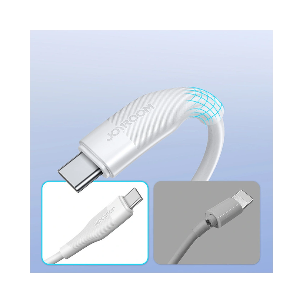 Kabel Joyroom USB/USB-C 3A 1m biały (S-1030M12)