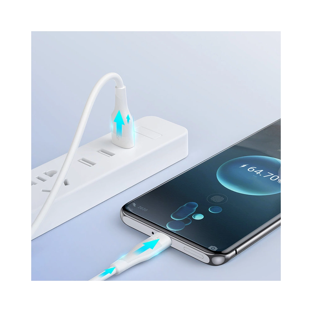 Kabel Joyroom USB/USB-C 3A 1m biały (S-1030M12)