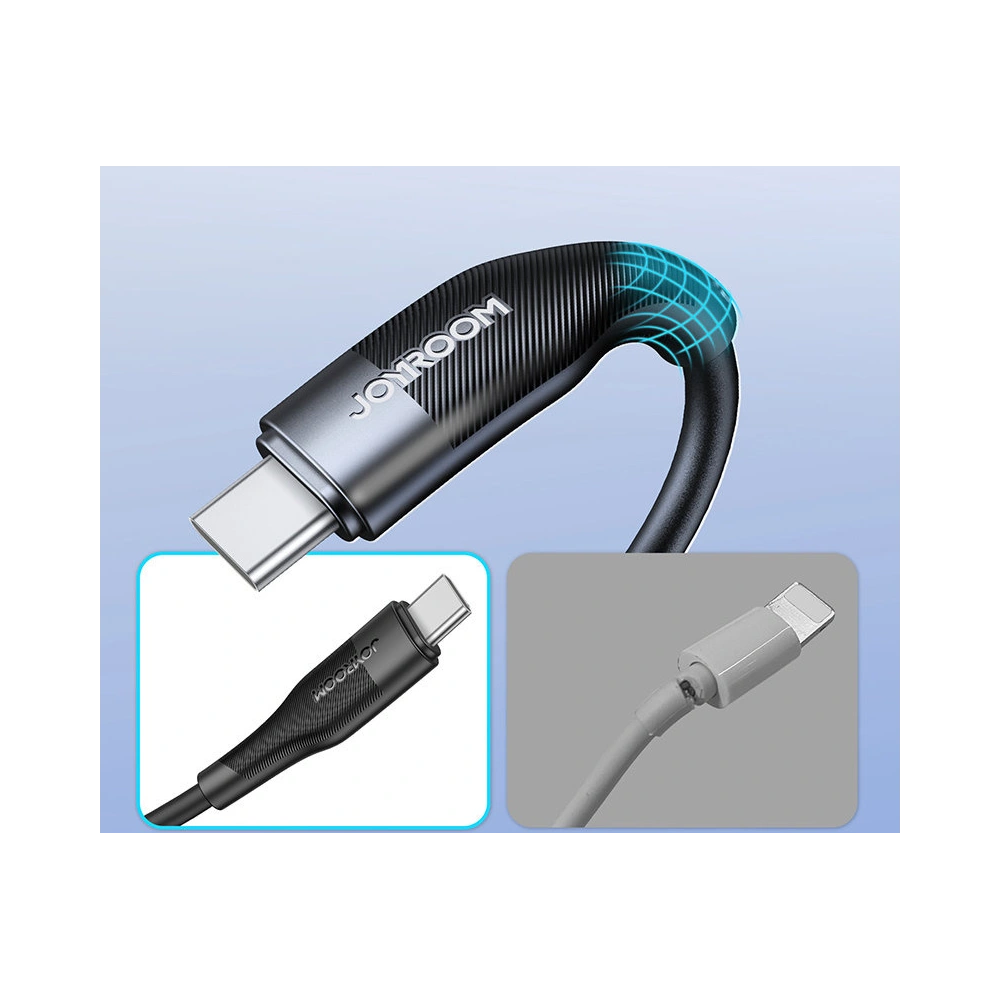 Kabel Joyroom USB/USB-C 3A 1m czarny (S-1030M12)