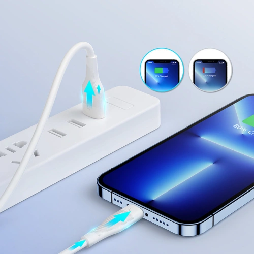 Kup Cablu Joyroom USB/Lightning 3A 1m alb (S-1030M12) - JYR350 - {ean13} - Sklep Home Screen
